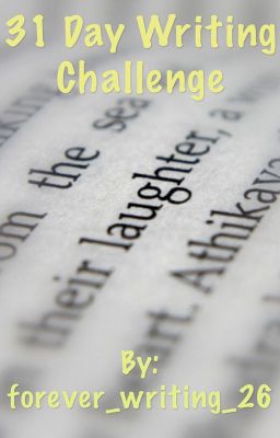 31 Day Writing Challenge