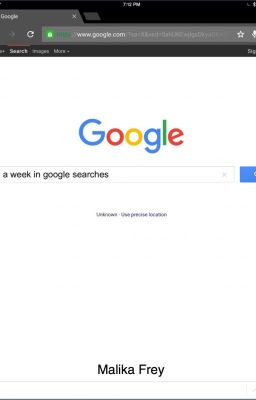 a week in google searches