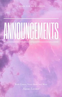 Announcements