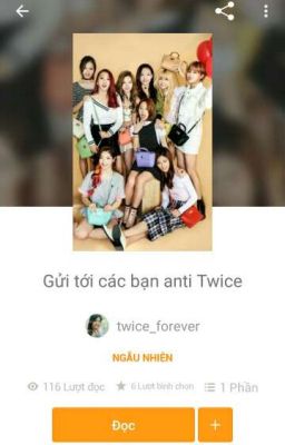 Anti Twice (Chỉ với ONCE trẩu thôi nhé😊)