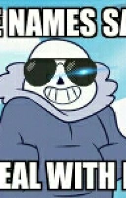 AU Sans' x Reader