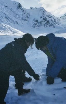 between snow and breath