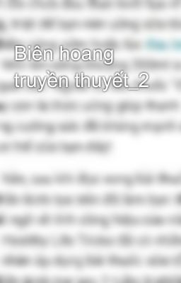 Biên hoang truyền thuyết_2