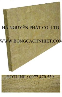 bông sợi khoáng rockwool dạng tấm vật liệu cách âm cách nhiệt