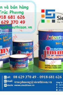 CẦN BÁN SƠN DẦU JOTON JIMMY MÀU 141 THÙNG 20 KG GIÁ RẺ NHẤT TPHCM