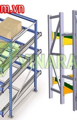 Carton flow rack in Việt Nam