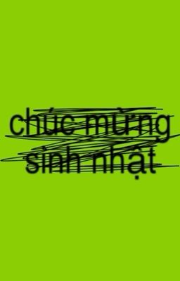 chúc mừng sinh nhật.