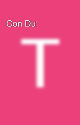 Con Dư