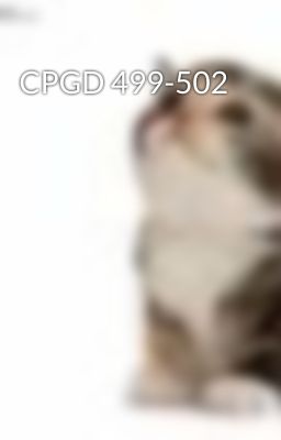 CPGD 499-502