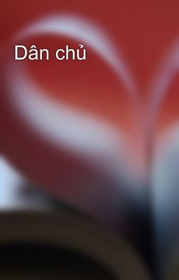 Dân chủ