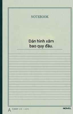 Dán hình xăm bao quy đầu.  