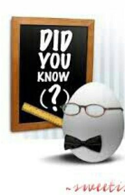 Did you know??