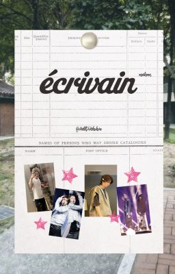 écrivain.