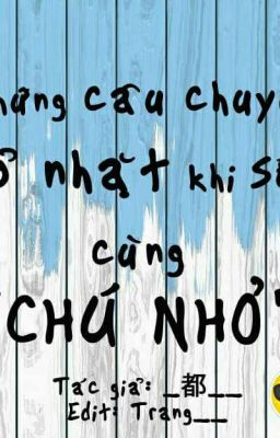 [EDIT CHANSOO] NHỮNG CÂU CHUYỆN NHỎ NHẶT KHI SỐNG CÙNG 