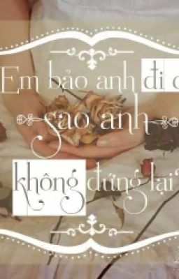 Em bảo anh đi đi sao anh không dừng lại