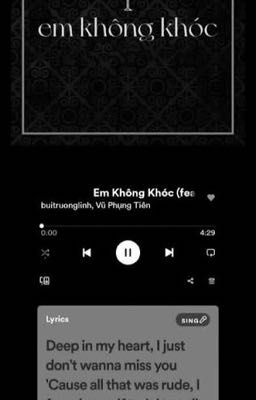 Em Không Khóc | Marjames|