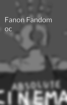 Fanon Fandom oc