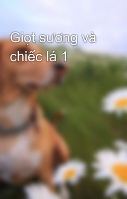 Giọt sương và chiếc lá 1