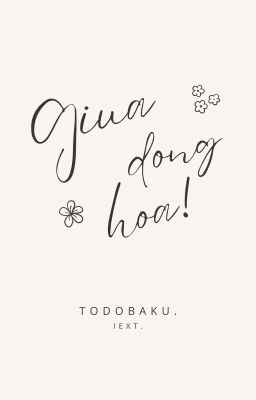 giữa đồng hoa. - tdbk.