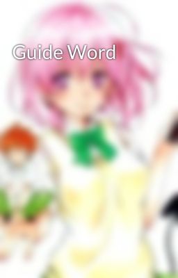 Guide Word