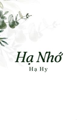 Hạ nhớ