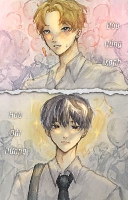 Hoa oải hương và đóa hồng xanh