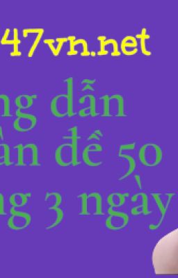 Hướng dẫn nuôi dàn đề 50 số khung 3 ngày - Rồng bạch kim 247
