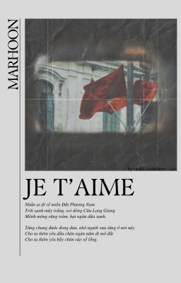 je t'aime.