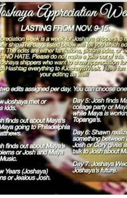 Joshaya Appreciation  week