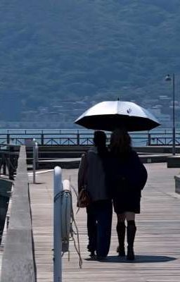 《KaoJane》Ô Dù Họa Tiết Beagle Trong Ngày  Mưa