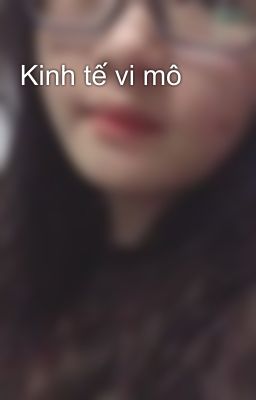 Kinh tế vi mô
