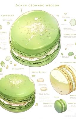 Macaron vị matcha