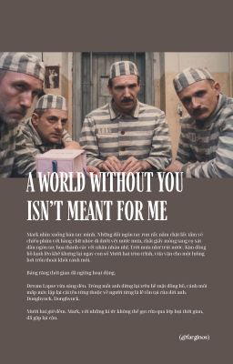 markhyuck ✘ a world without you isn't meant for me.