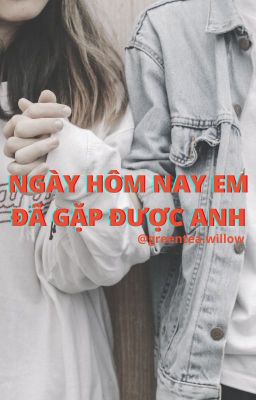 Ngày hôm nay em đã gặp được anh