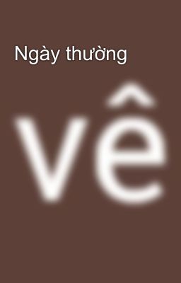 Ngày thường