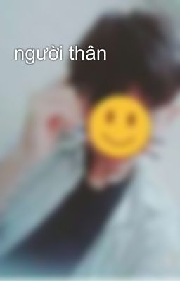 người thân