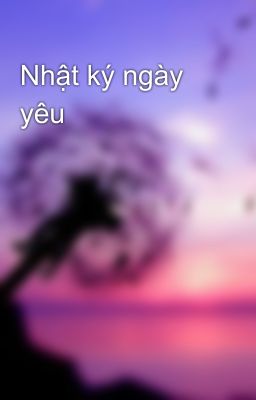 Nhật ký ngày yêu