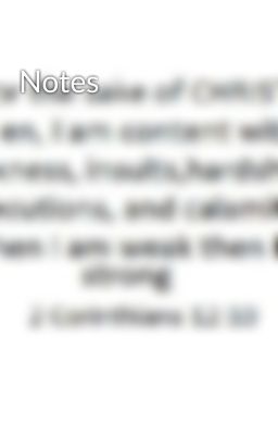 Notes