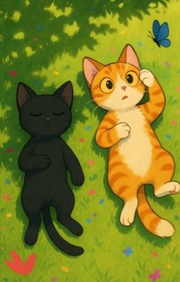 Ở cuối ngỏ có tiếng mèo kêu