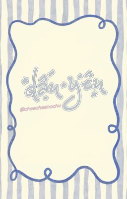 [OHRYUL] dấu yêu