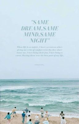 [ONESHOT]Same dream,same mind,same night .