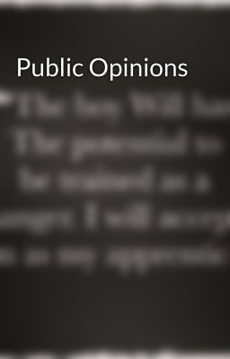 Public Opinions