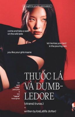 [ruras] thuốc lá và dumbledore