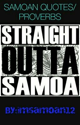 Samoan quotes/proverbs 