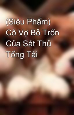 (Siêu Phẩm) Cô Vợ Bỏ Trốn Của Sát Thủ Tổng Tài