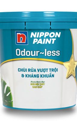 Sơn Nội Thất Nippon Odour-Less Chùi Rửa Vượt Trội - Kháng Khuẩn