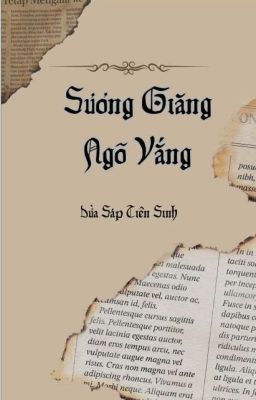Sương Giăng Ngõ Vắng