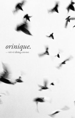 |tản văn| orinique.