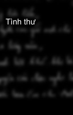Tình thư