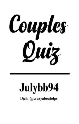 [Trans/Buddie] - Couples Quiz